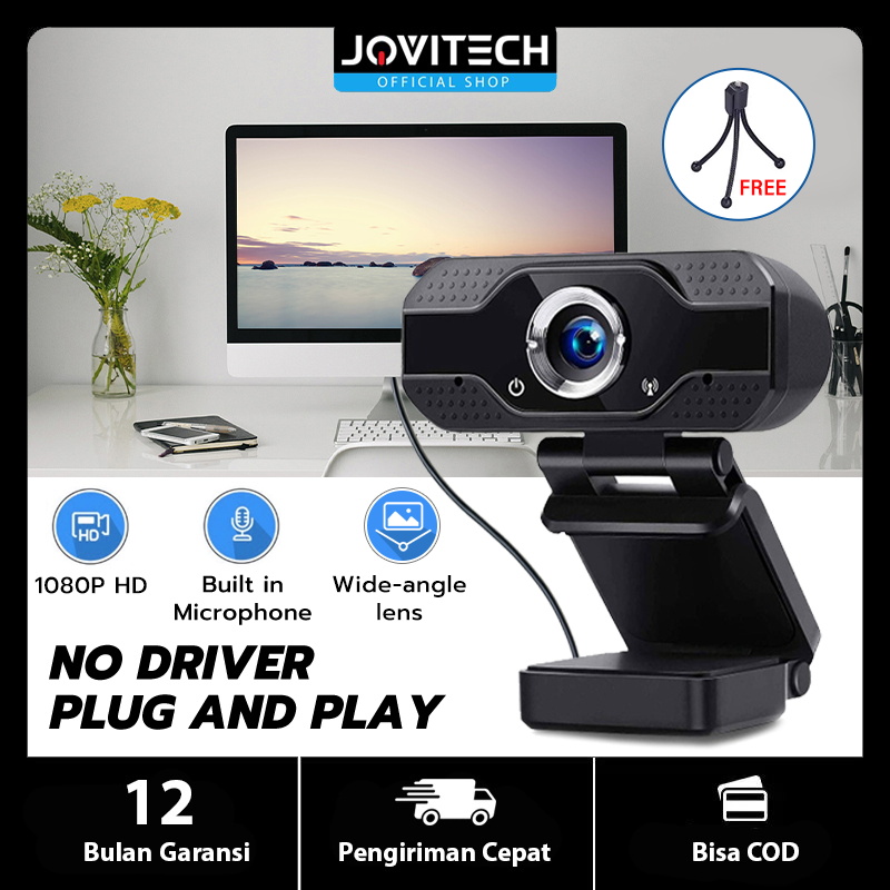 Foto Webcam PC 1080P full HD with Mic USB Kamera/Camera ...