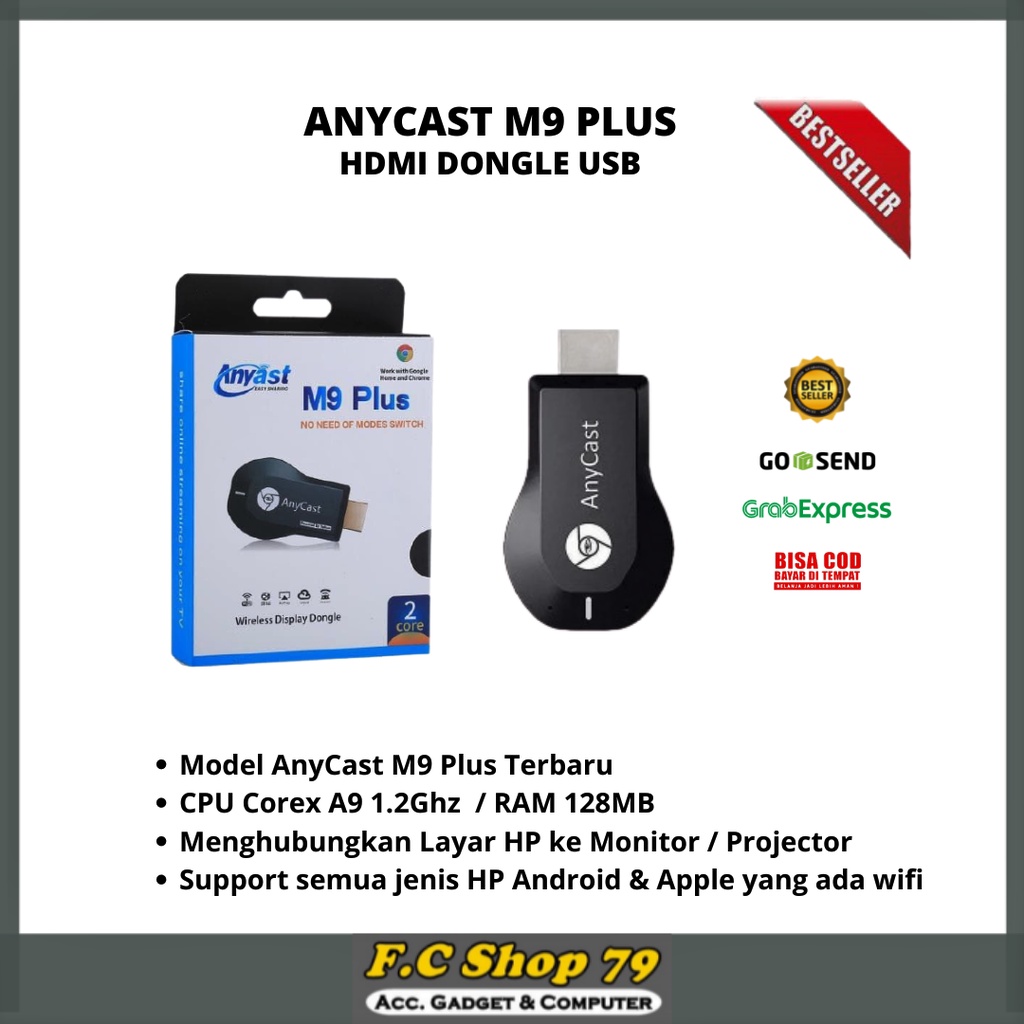 Foto Anycast ANYCAST HDMI Dongle Alat Penghubung HP