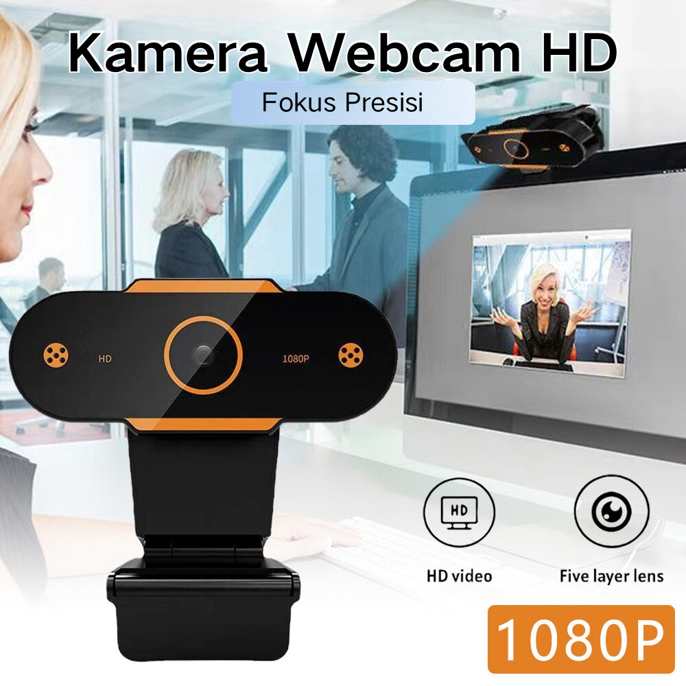 Foto Tanpa Merek PC Online Konferensi Kamera, Mikrofon