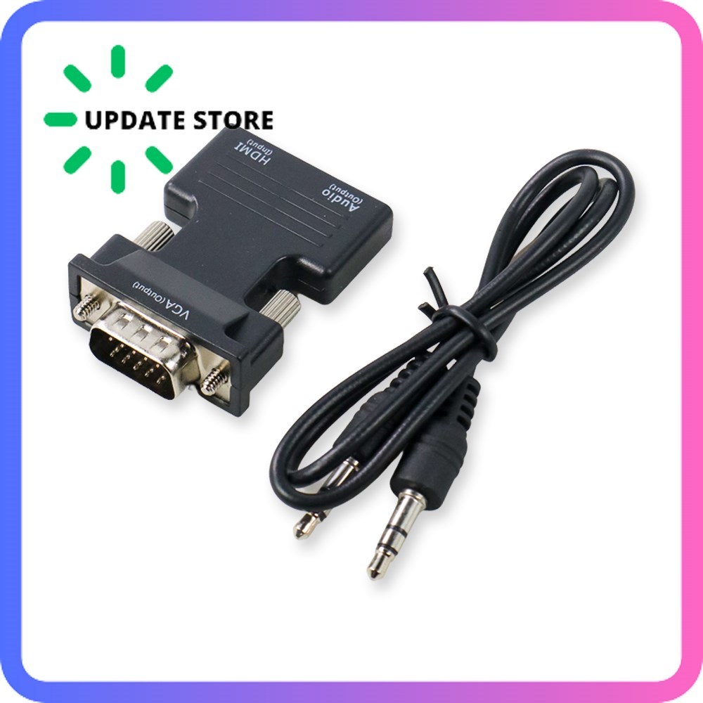 Foto Female to VGA Male 1080P Audio Port